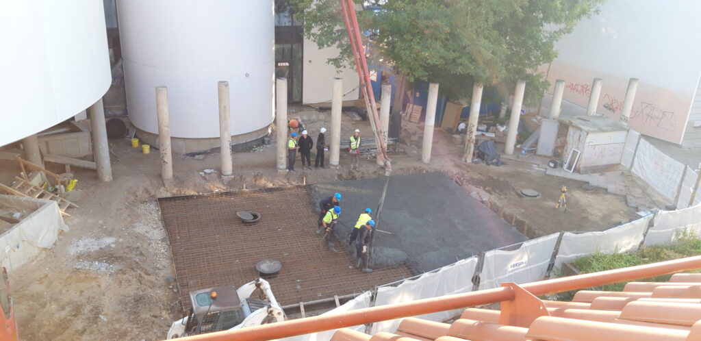 Vilniaus STEAM centras (Konstitucijos pr. 12A) - Primary and secondary education - construction photos