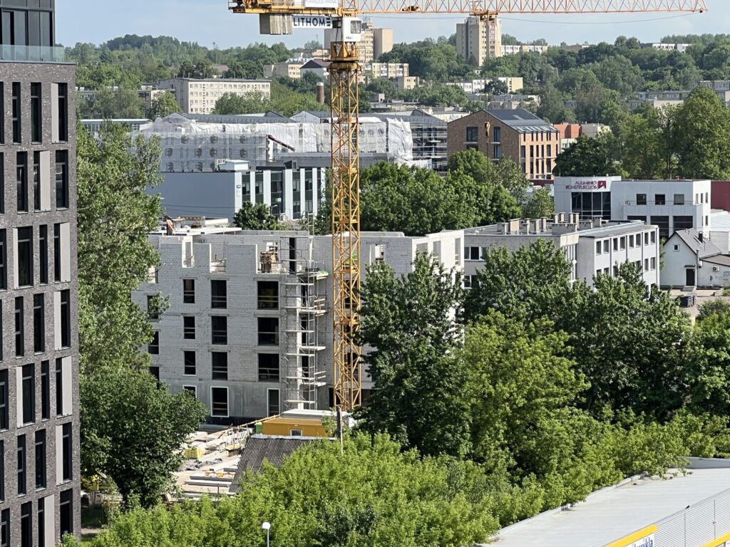 City more (Marijampolės g. 5) - Multi apartment - construction photos