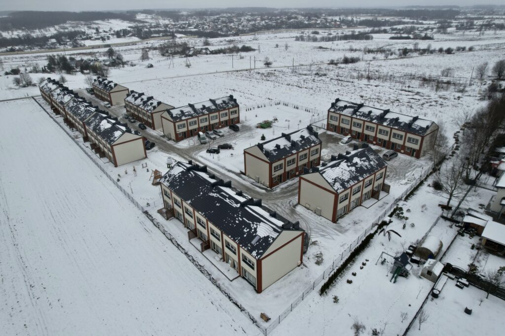 Naujoji Anglija 2.0 (Juodasis kel. 79N) - Row housing - construction photos