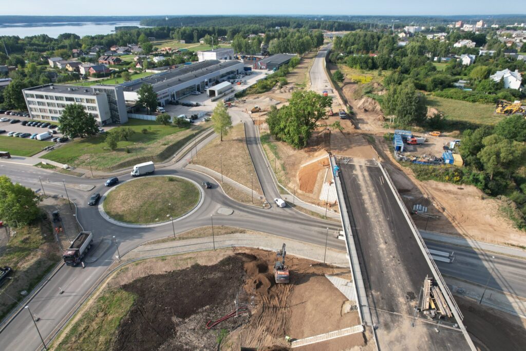 Kauno pietrytinis aplinkelis 1 etapas (Pietrytinis aplinkkelis) - Road - construction photos