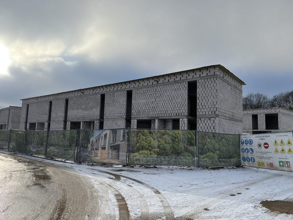 MO Garden 2 etapas (sublokuoti namai) (Mozūriškių g. 230) - Row housing - construction photos