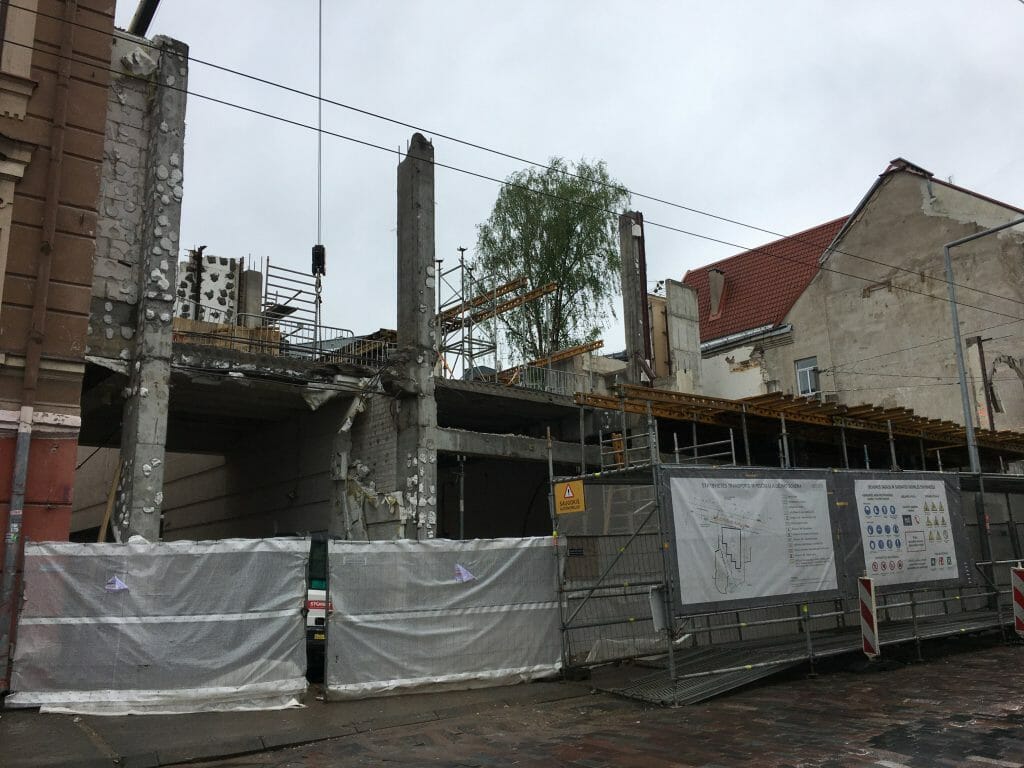 Gallery 4A (J. Basanavičiaus g. 4A) - Multi apartment - construction photos