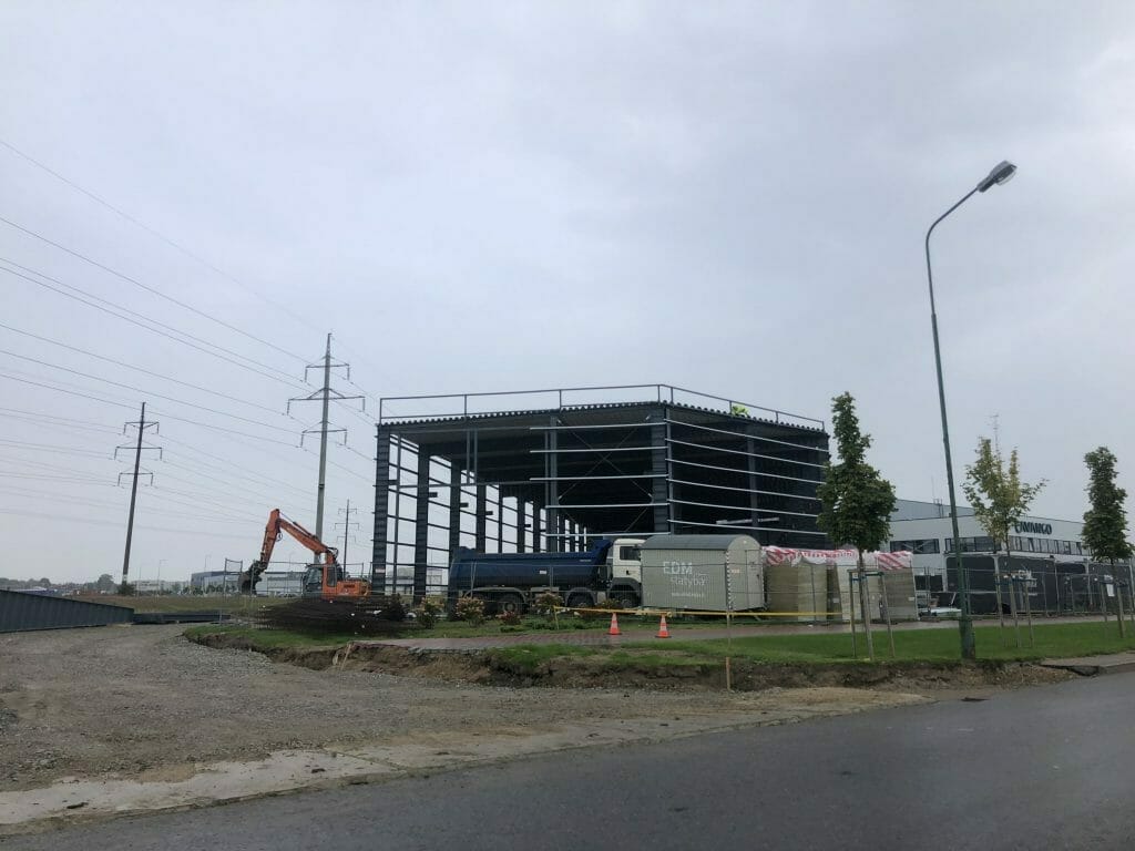 Lavango pastato rekonstrukcija (Pramonės g. 5) - Office center, Warehouse / Distribution center - construction photos