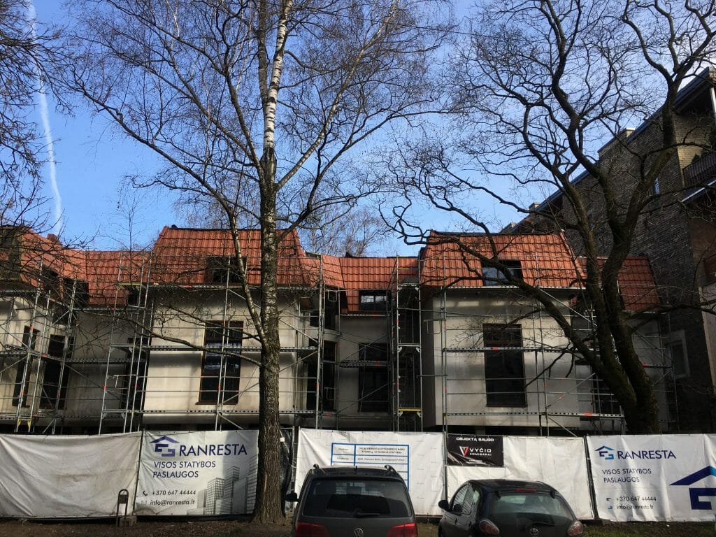 Pylimo g. 12 (Pylimo g. 12) - Row housing - construction photos