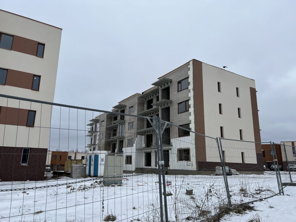 Horizontai (rytų, pietų, šiaurės) (Simono Grunau g. 34, 36, 38) - Multi apartment - construction photos