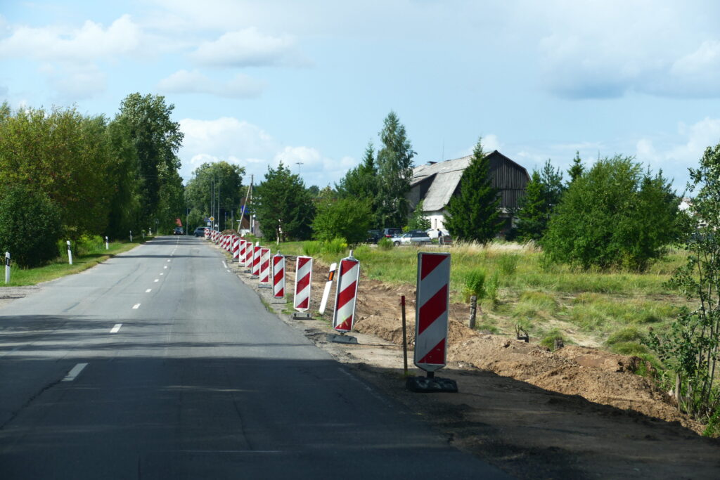 Žaliųjų ežerų g. dviračių takas iki miesto ribos (Žaliųjų ežerų g., Gulbinų g., Europos parko g.) - Bike path - construction photos