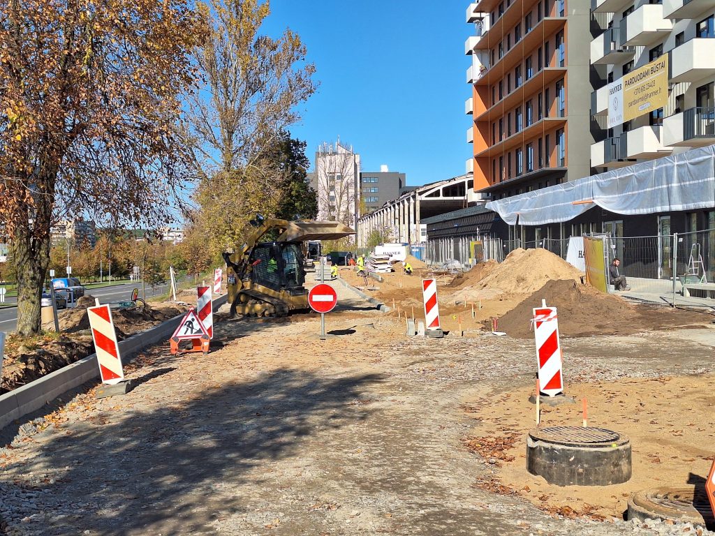 Pulko g. atkarpa ties Kavalrijų g. 137 (Pulko g.) - Road - construction photos
