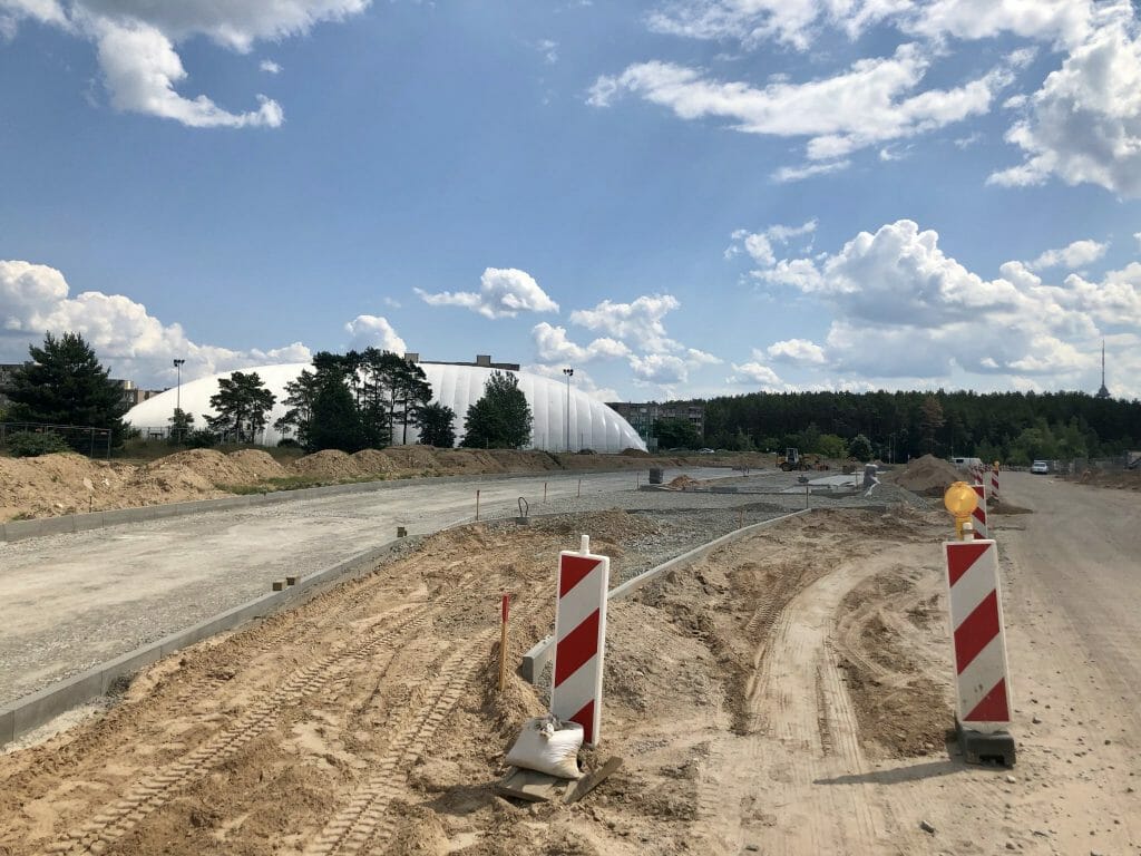 Gilužio g. iki Smalinės g. (Gilužio g.) - Bike path, Street - construction photos