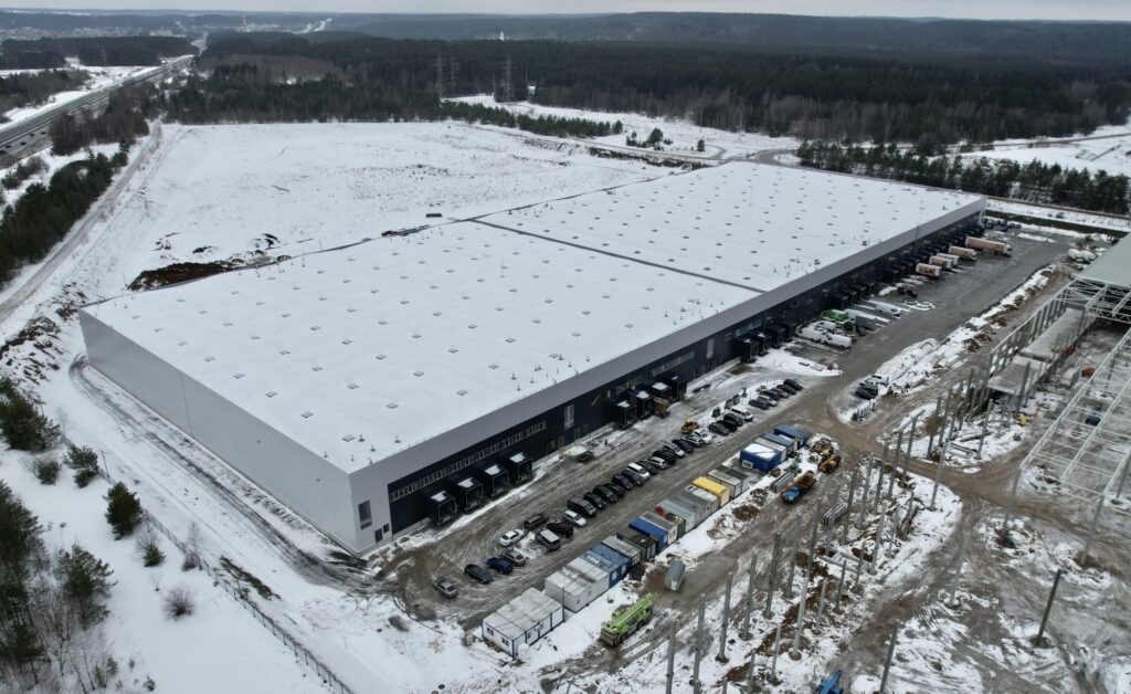 J55 logistikos centras 2 etapas (Jočionių g. 55) - Warehouse / Distribution center - construction photos