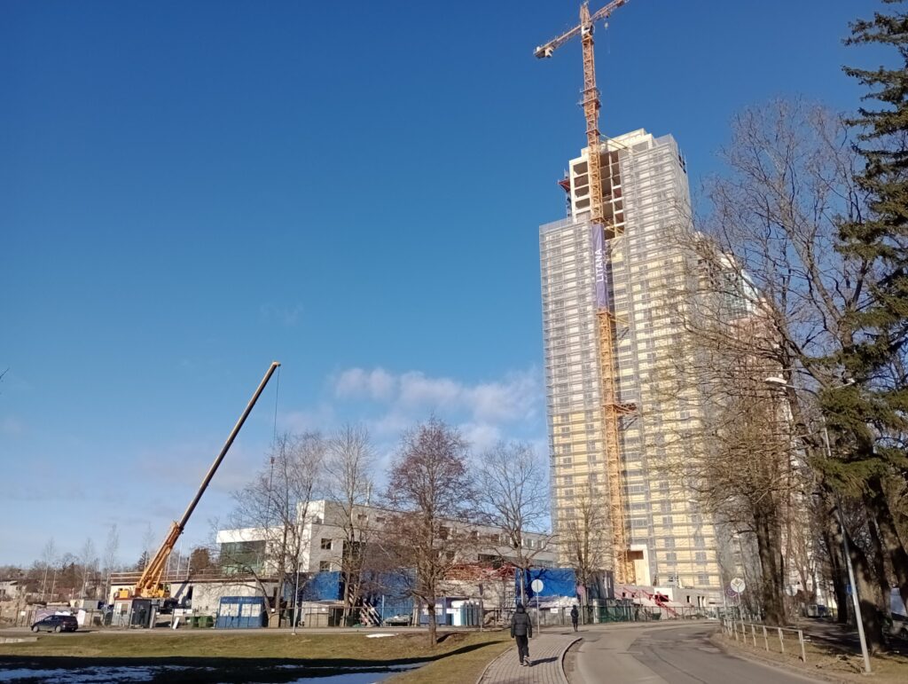 Panorama Residence - 3. kārta (Lielirbes iela 15) - Multi apartment - construction photos