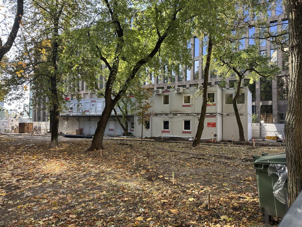 Algirdo g. 41 skveras (Algirdo g. 41) - Square - construction photos