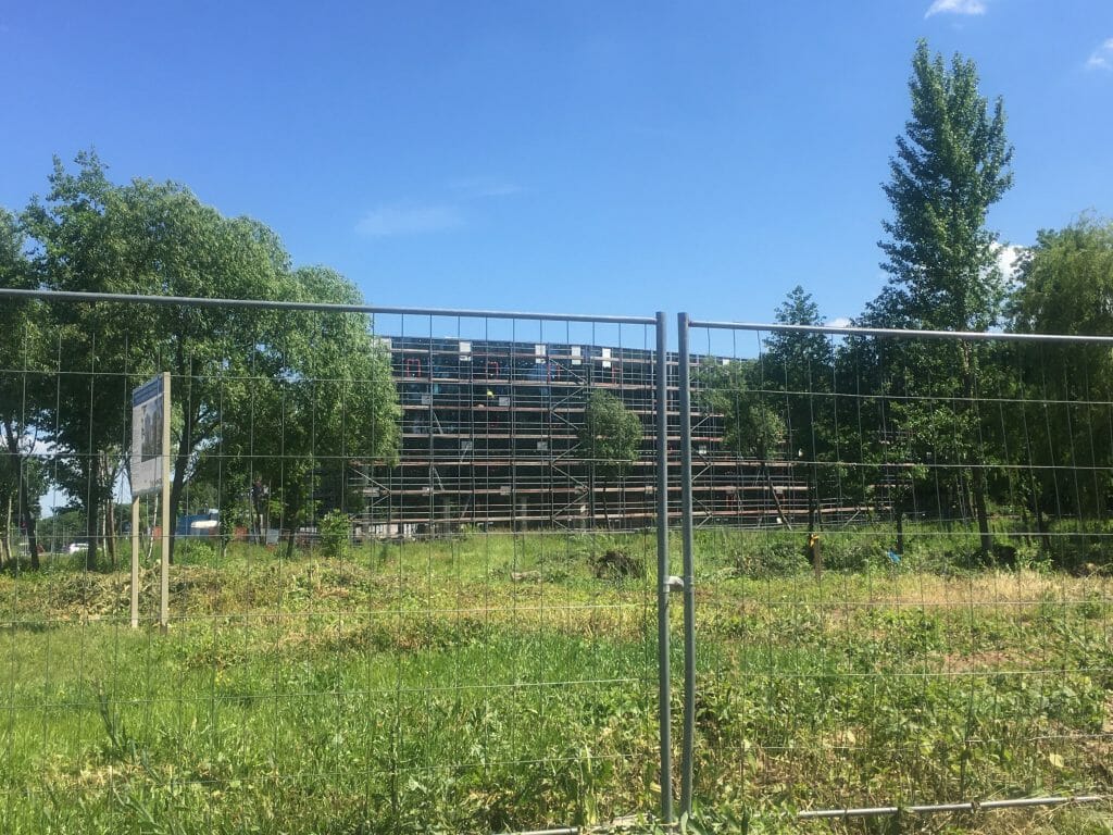 Europos sodas 1 etapas (Europos pr. 4) - Multi apartment - construction photos