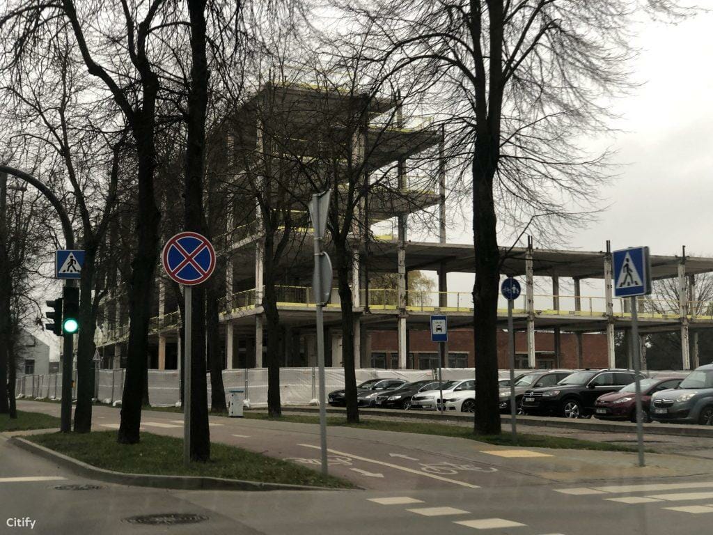 Savanorių pr. 225 (Savanorių pr. 225) - Health center - construction photos