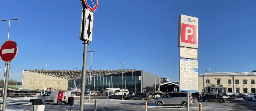 VNO išvykimo terminalas (Rodūnios kel. 2) - Lidosta - būvdarbu attēli