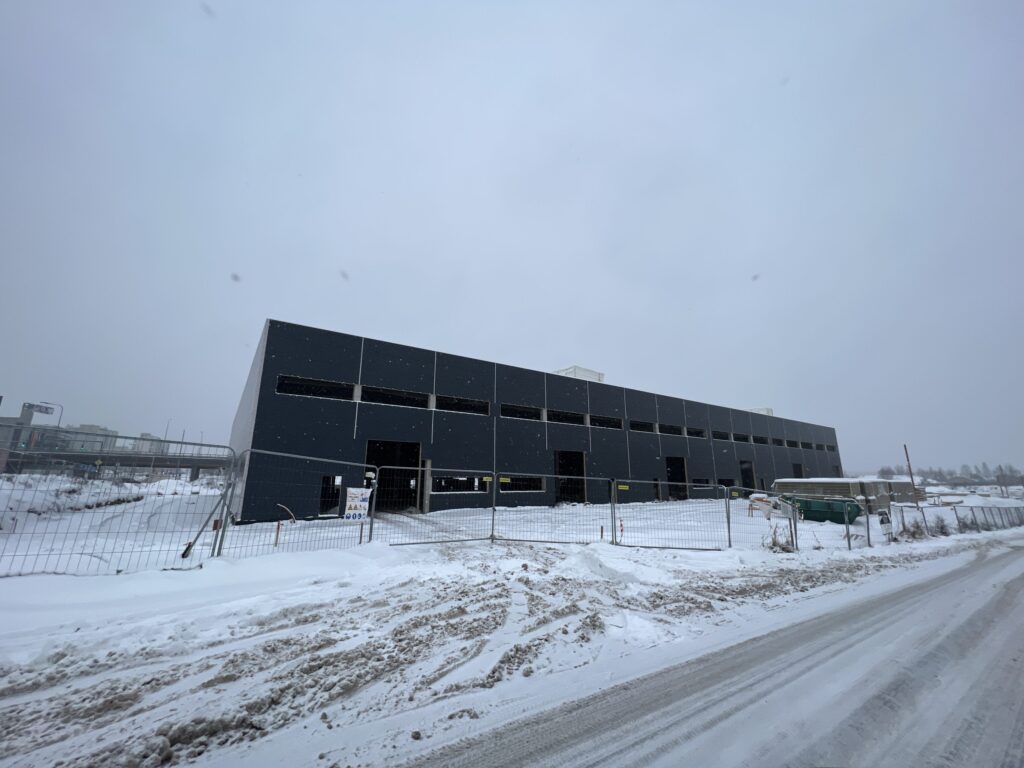 West Garden 1 etapas (Vakarinė g. 2) - Warehouse / Distribution center - construction photos