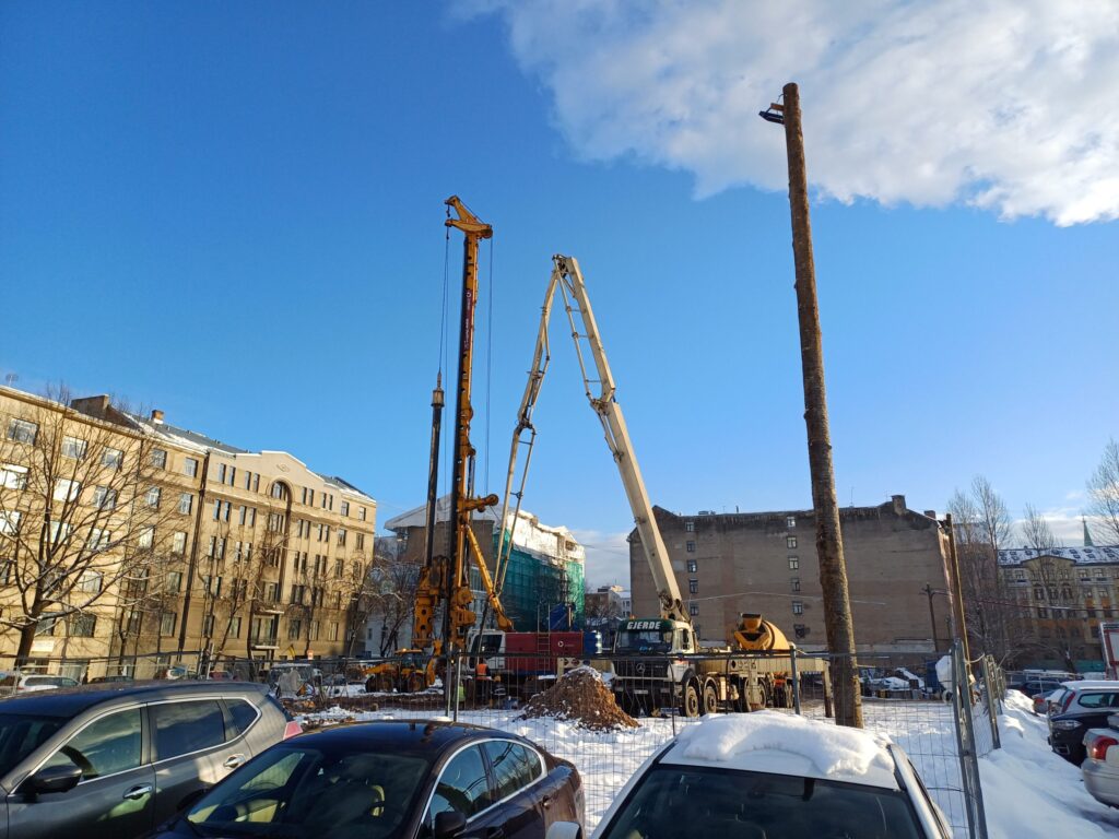 Heart of Hanza (Hanzas iela 3B) - Daugiabutis, Kita komercija - statybų nuotraukos