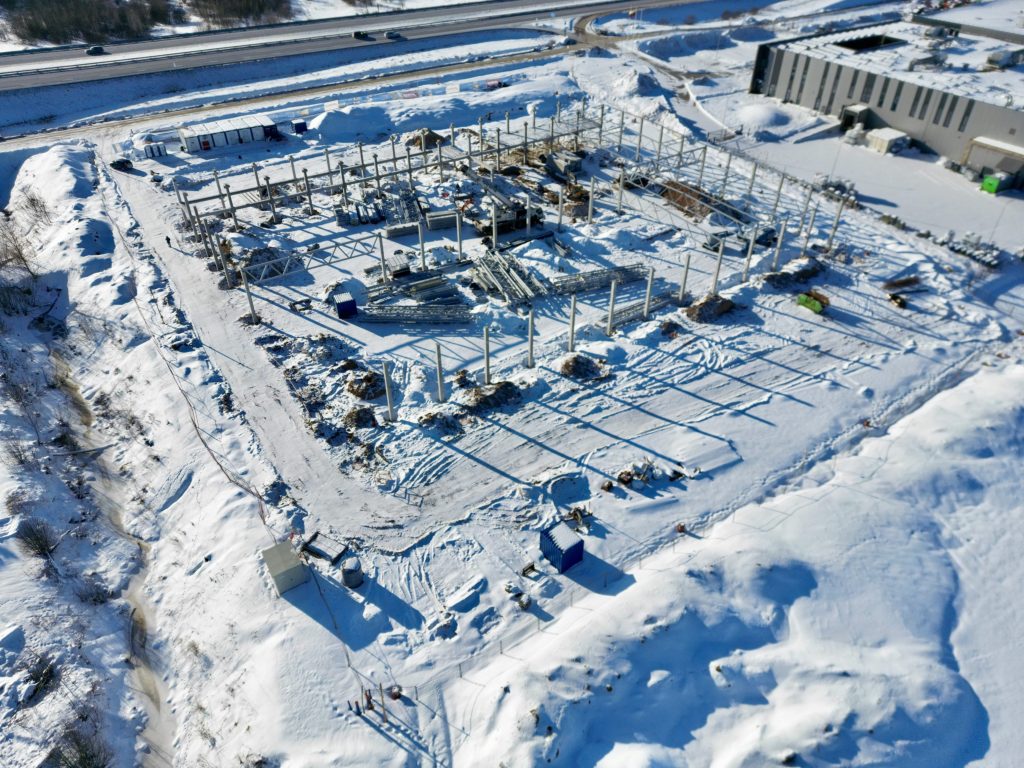 Lapų g. 31 (Lapų g. 31) - Sandėlys / Platinimo centras - statybų nuotraukos