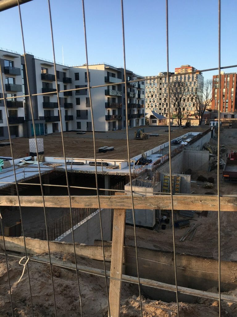 Kavoliuko 14 (A. P. Kavoliuko g. 14) - Multi apartment - construction photos