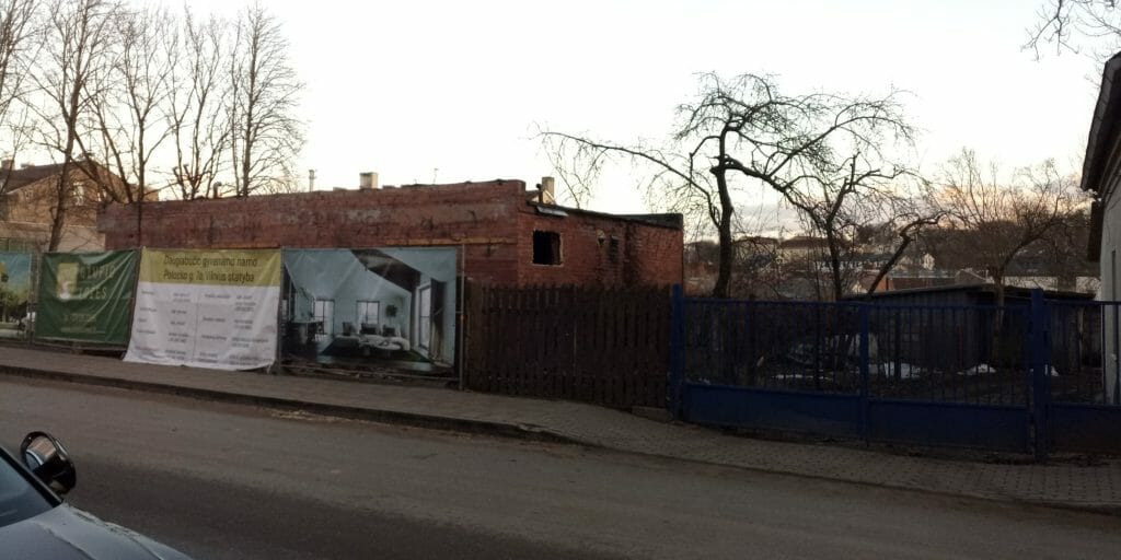 Užupio ložės (Polocko g. 7A) - Multi apartment - construction photos