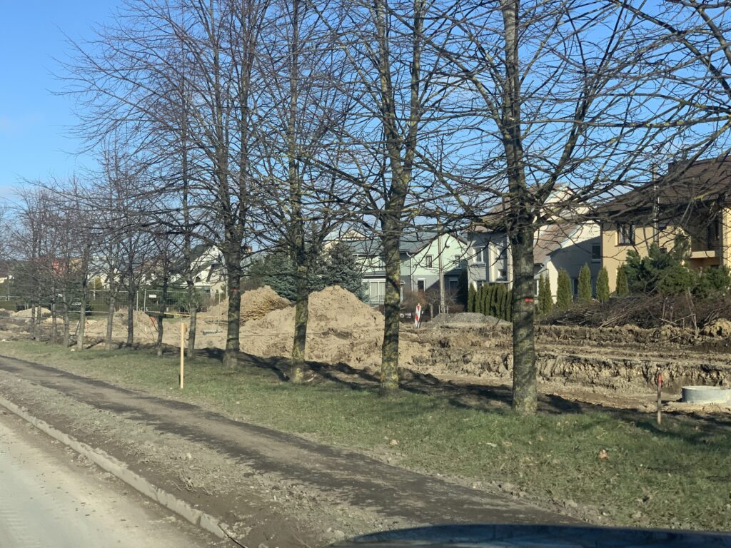 Privažiuojamasis kelias nuo Šiltnamių iki Klaipėdos g. (Liepojos g.) - Iela - būvdarbu attēli