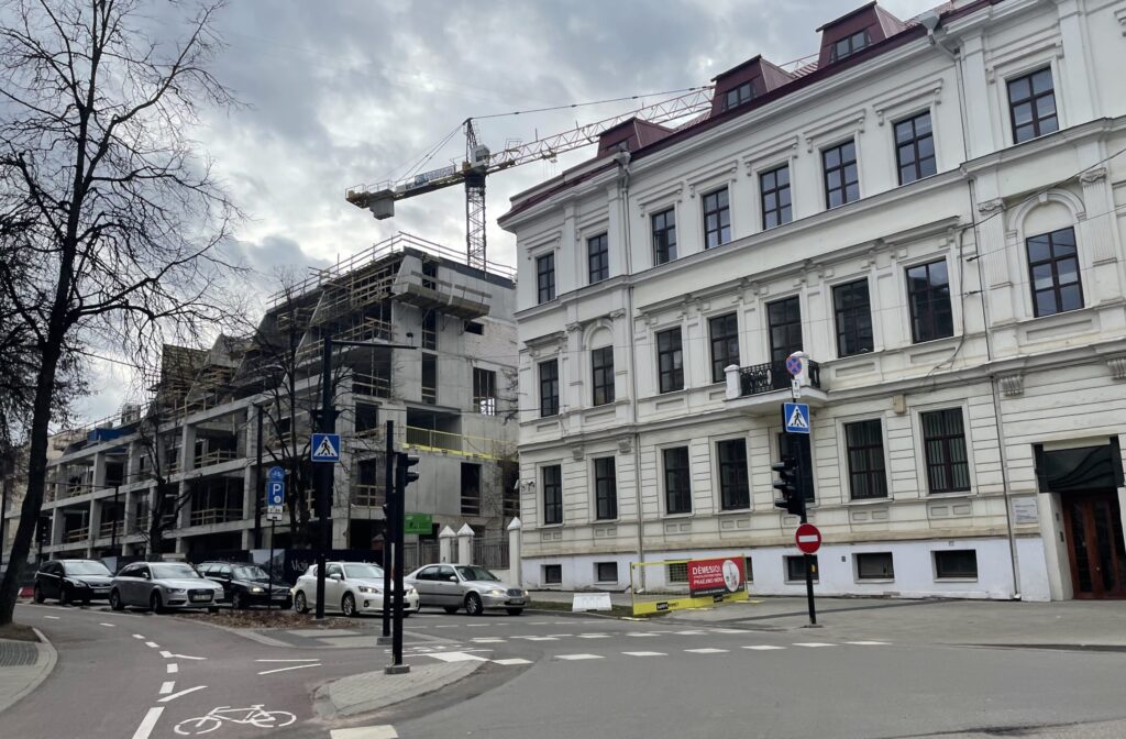 Algirdo 3 (Algirdo g. 3) - Multi apartment - construction photos