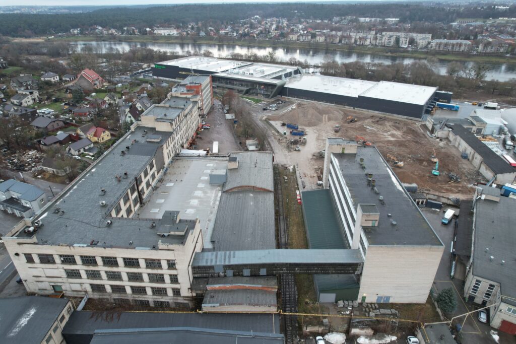 Kauno baldų gamykla 2 etapas (Drobės g. 68) - Light manufacturing - construction photos