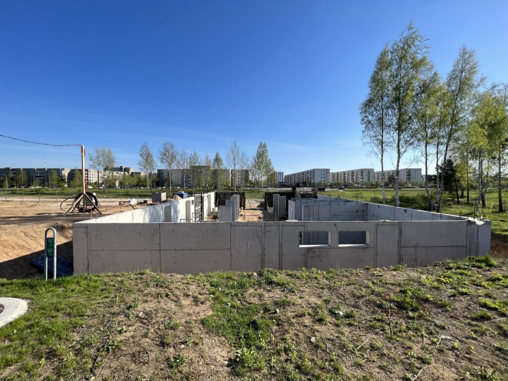 Martyno namai 3 etapas (A korpusas) (M. Mažvydo g. 30) - Multi apartment - construction photos