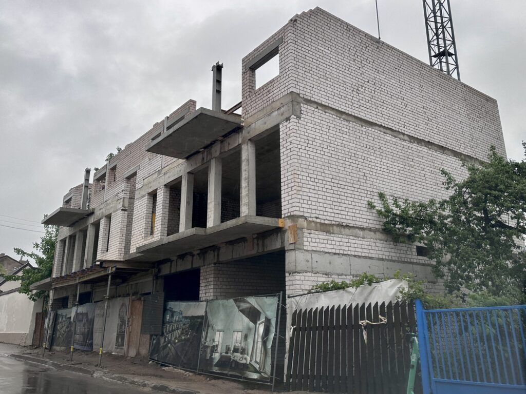 Užupio ložės (Polocko g. 7A) - Multi apartment - construction photos