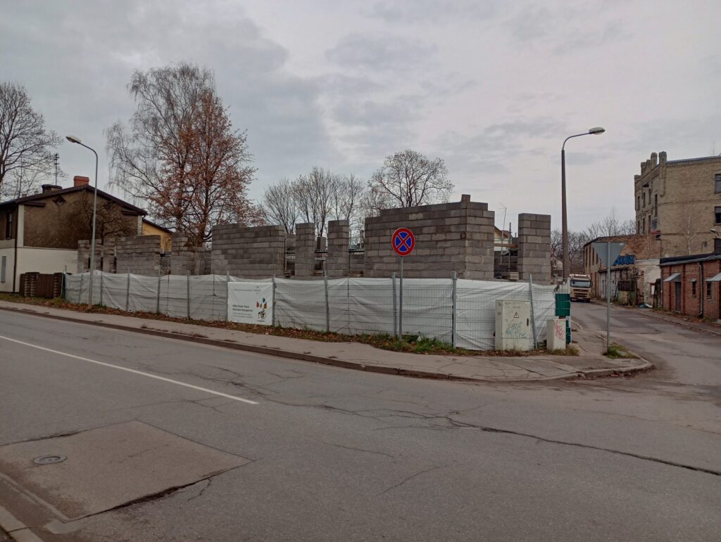 Vēja 33 (Vēja iela 33) - Multi apartment - construction photos