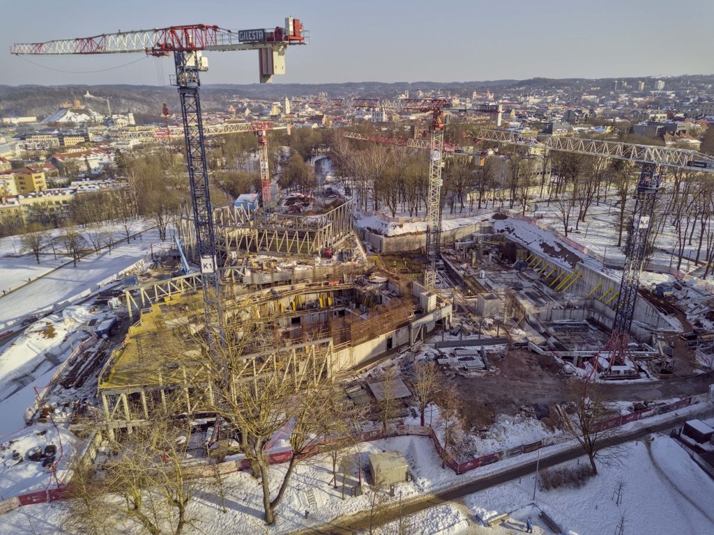 Nacionalinė koncertų salė "Tautos namai" (V. Mykolaičio-Putino g. 5) - Kontserdimaja - ehituse fotod