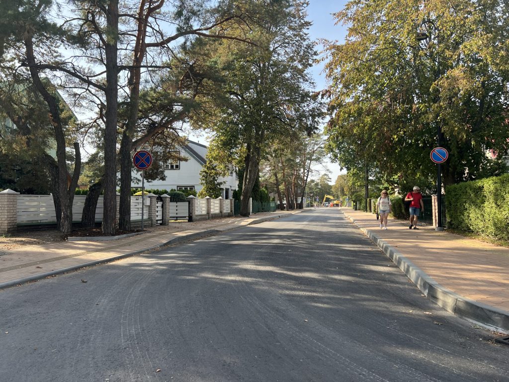 S. Nėries gatvės rekonstrukcija (S. Nėries g.) - Street - construction photos