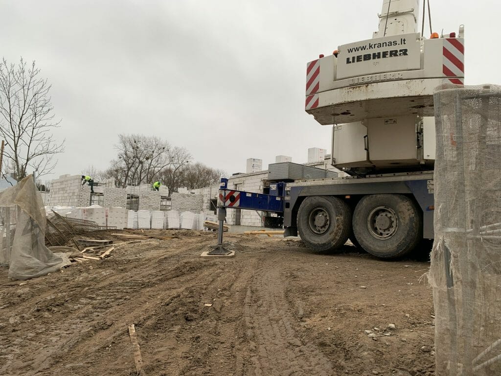 Vaikų darželis Sargėnų Dvaro g. 3 (Sargėnų Dvaro g. 3) - Primary and secondary education - construction photos