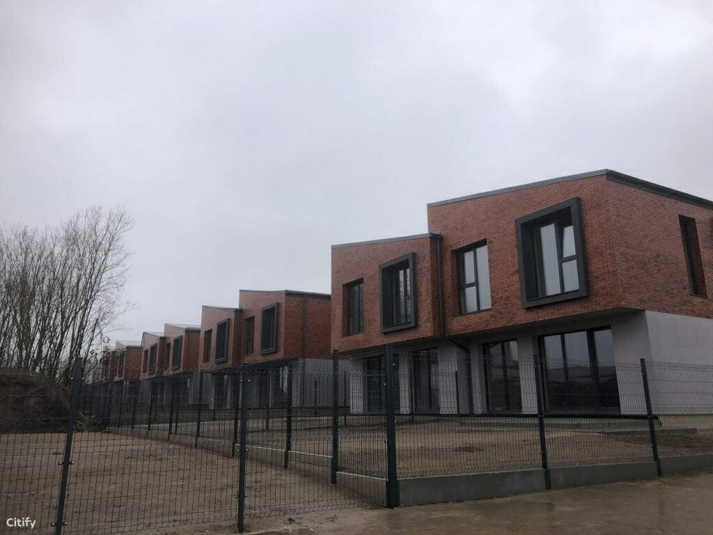 Kalnėnų dvibučiai (Savičiūnų g. 33F, 33G, 33H, Albanų g. 44, 46, 48, 50, 52) - Row housing - construction photos