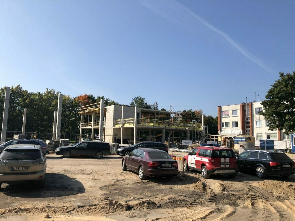 Priešgaisrinis depas (Rolando Jankausko g. 2) - Administrative - construction photos