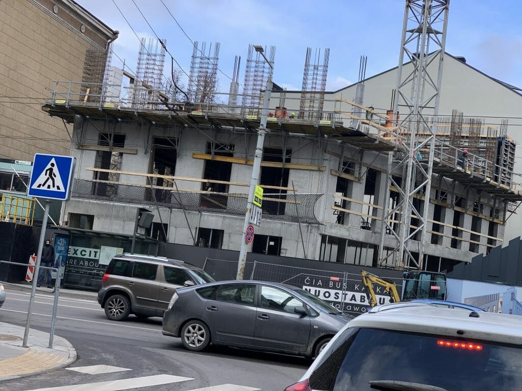 Office Boutique (Dainavos g. 7) - Office center - construction photos