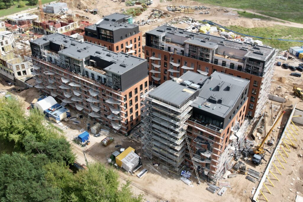 reVINGIS River Space (Geležinio Vilko g. 2) - Multi apartment - construction photos