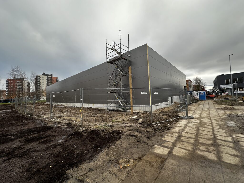 MAXIMA Laukininkų g. (Laukininkų g. 15) - Food store - construction photos