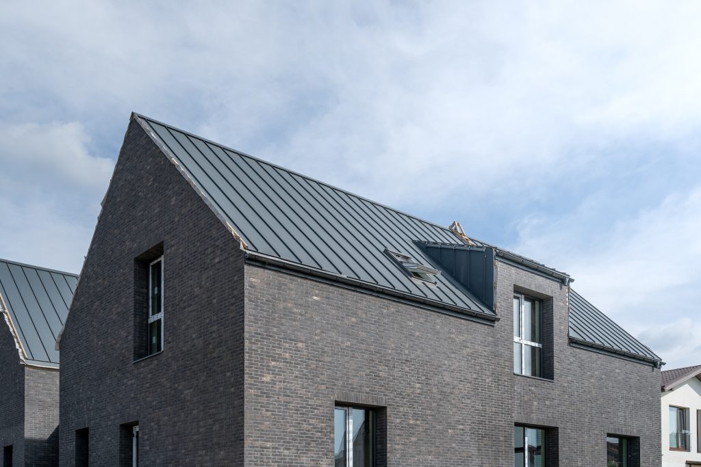 Žvaigždžių gatvės namai (Žvaigždžių g. 2, 4, 6, 8) - Private house community - construction photos