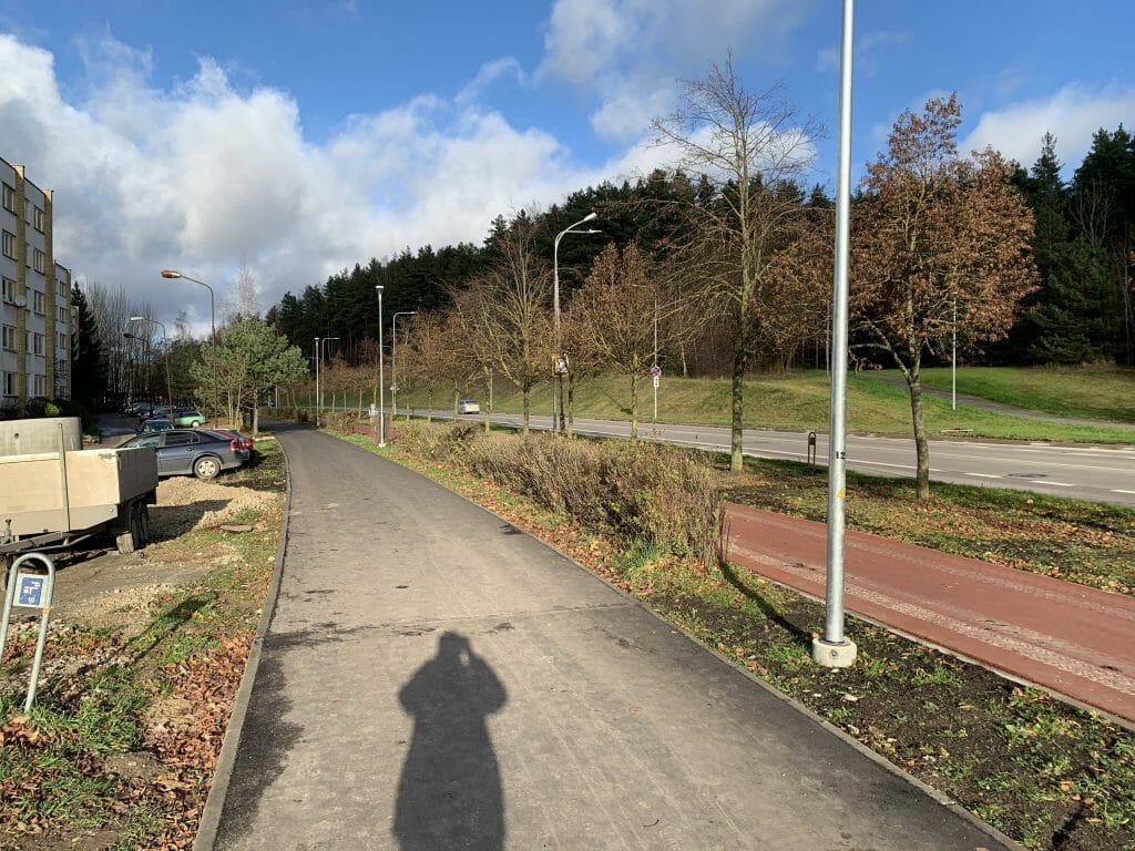 S. Stanevičiaus g. dviračių takas (S. Stanevičiaus g.) - Bike path - construction photos