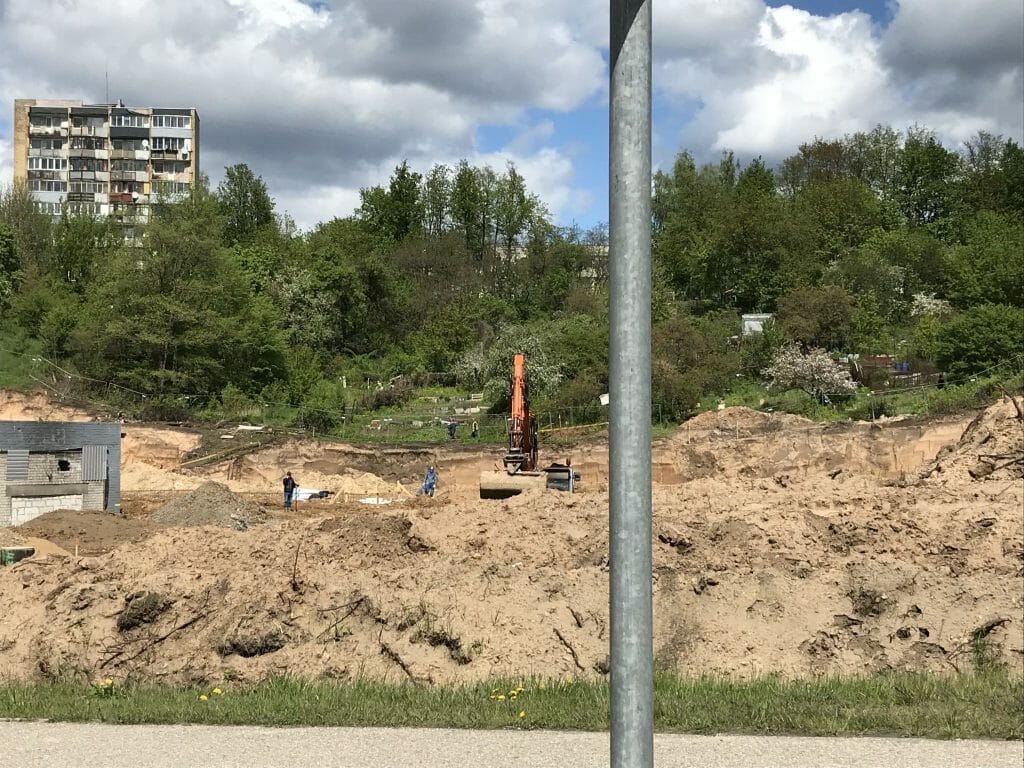 Circle K degalinė Prūsų g. (Prūsų g. 26A) - Degalinė - statybų nuotraukos