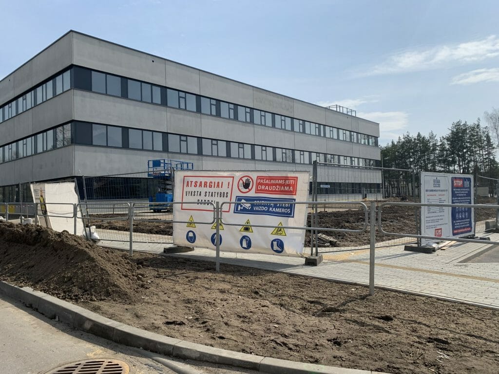 Vaiko raidos centras ir pediatrijos I korpusas (Santariškių g. 7) - Hospital - construction photos