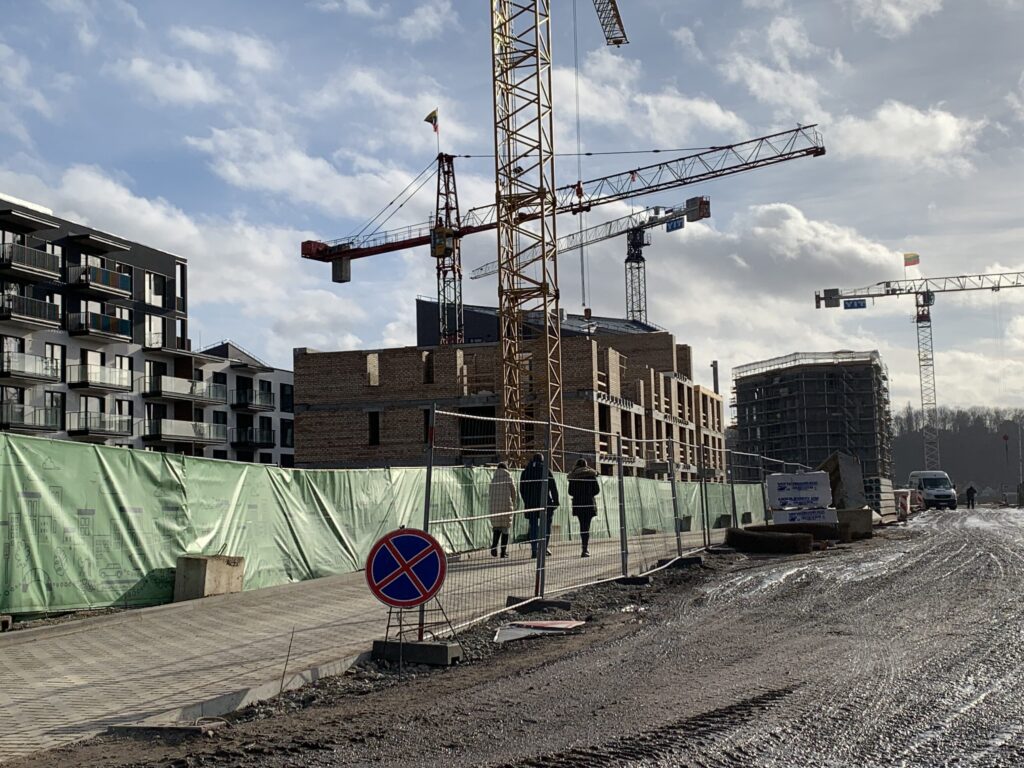 Piliamiestis 8 etapas (Brastos g. 22, 24C) - Multi apartment - construction photos