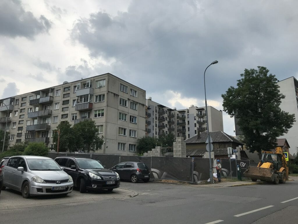 Vingio apartamentai (S. Konarskio g. 6A) - Daugiabutis - statybų nuotraukos