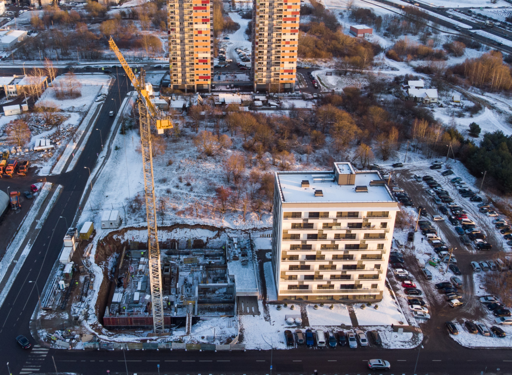 Horizon (Viršuliškių skg. 58) - Multi apartment - construction photos