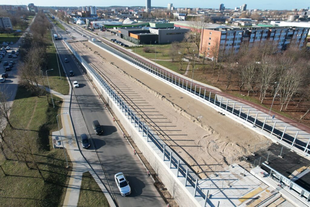 Baltijos pr. žiedinė sankryža (Baltijos pr., Šilutės pl.) - Road - construction photos
