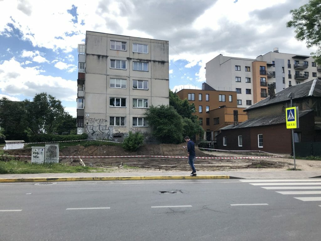 Vingio apartamentai (S. Konarskio g. 6A) - Daugiabutis - statybų nuotraukos