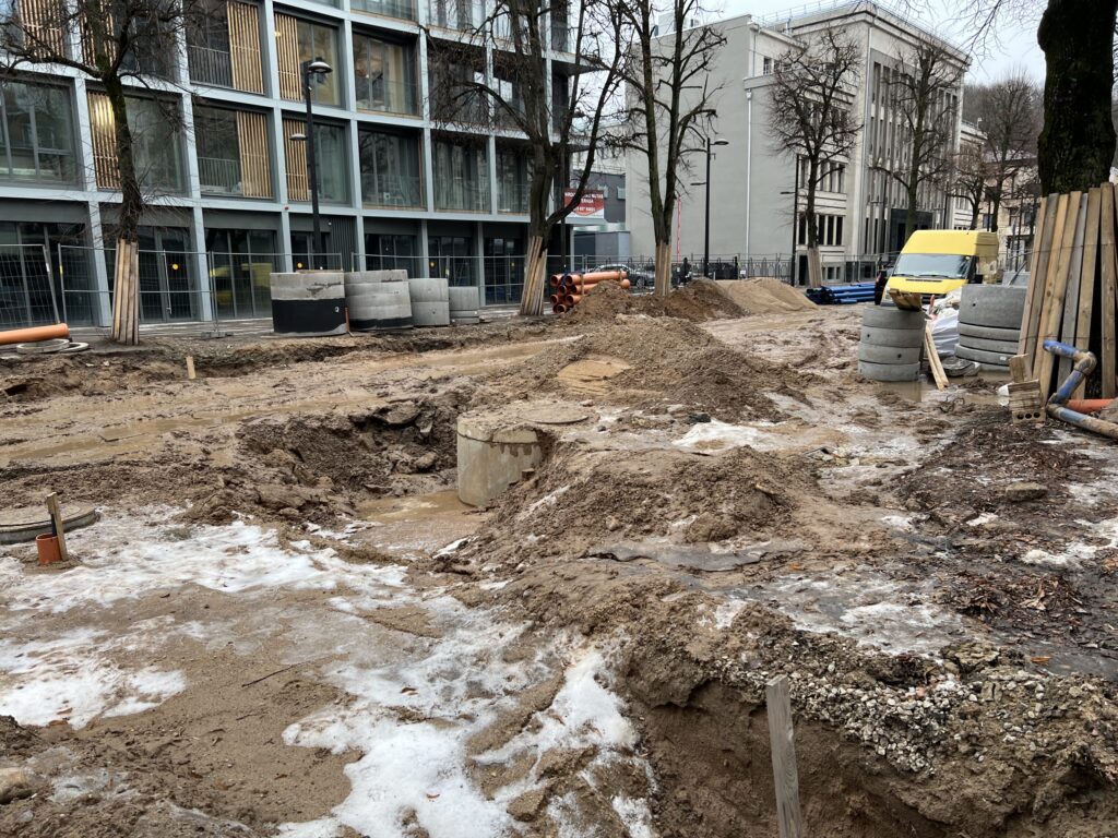 Laisvės al. 3 etapas (Laisvės al.) - Street - construction photos