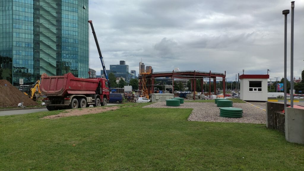 Teltonika Saltoniškių g. (Saltoniškių g. 14) - Office center - construction photos