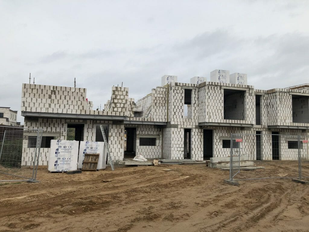 Pilaitės namai (Tilžės g. 47, 53, 55, 57, 59, 60, 61, 63, 65, 67, Gumbinės g. 8, 12, 14, Virbalio g. 4, Tolminkiemio g. 50) - Rindu mājas - būvdarbu attēli