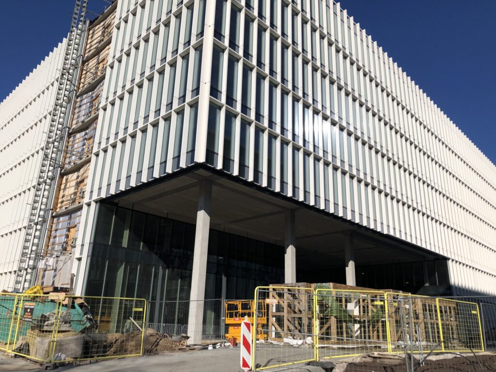 CORE (Ukmergės g. 126) - Office center - construction photos